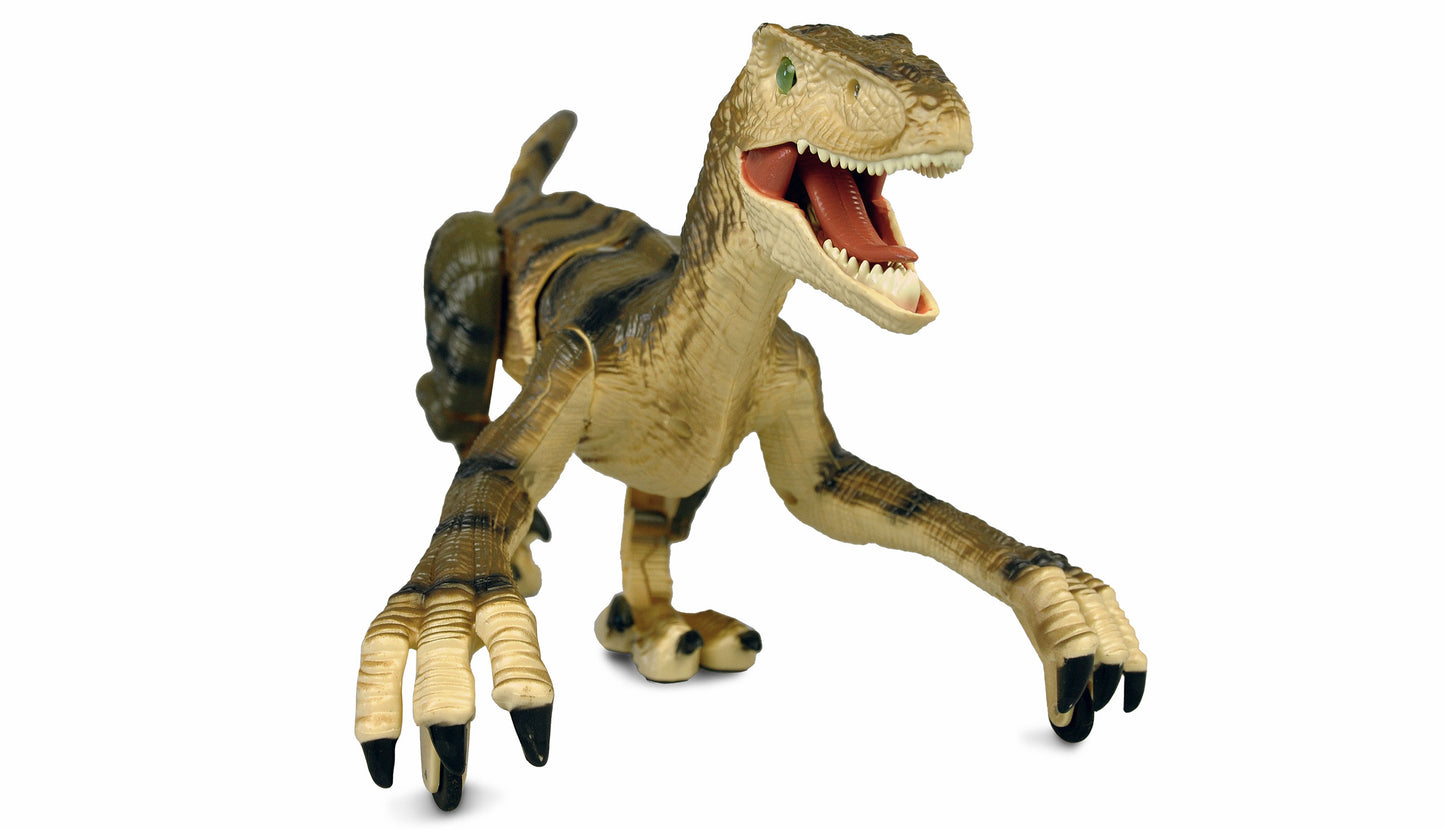 Velociraptor RC Dinosaurier 45cm, RTR braun