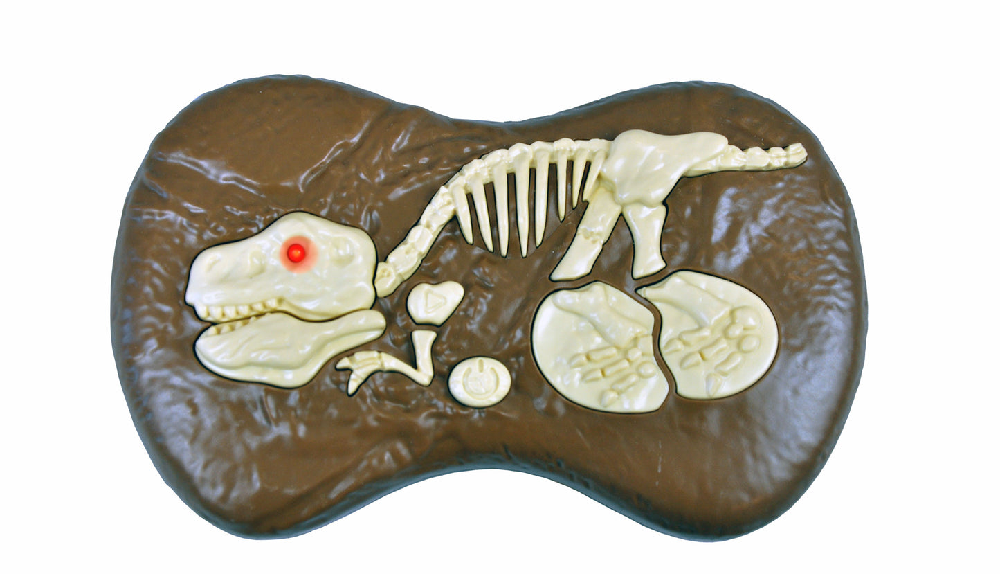 Velociraptor RC Dinosaurier 45cm, RTR braun