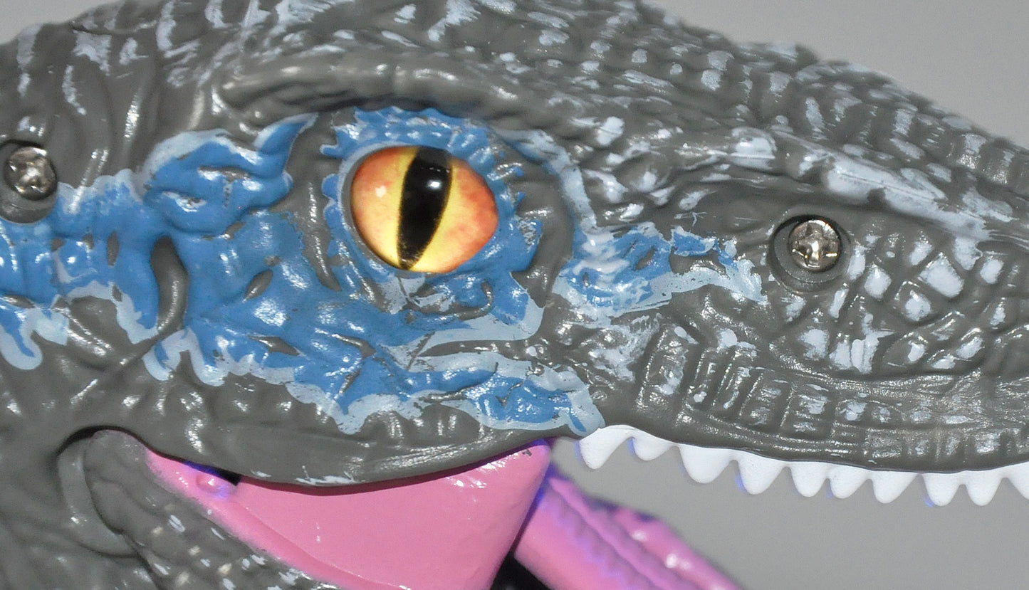 Velociraptor RC Dinosaurier 45cm, RTR Gray