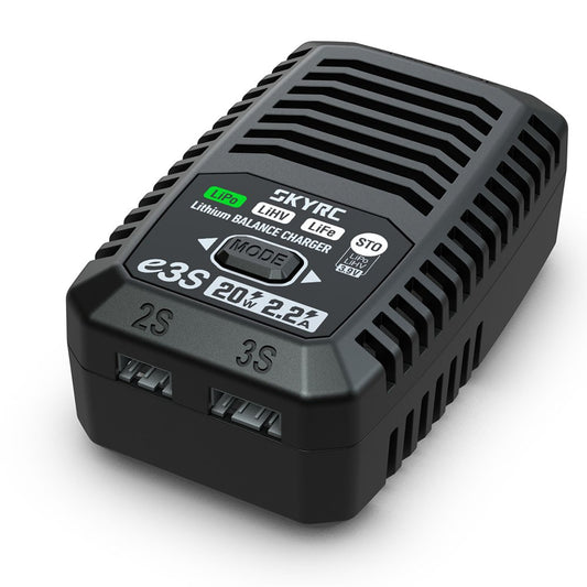 e3s AC Charger (LiPo 2-3S - 20W)