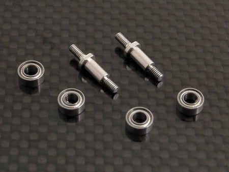 MR-03 3mm Bearing Enhanced Knuckle axle Se (For 3x6x2.5 Bearing)