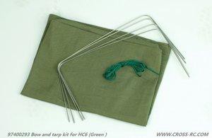 HC6 Army green tarpaulin