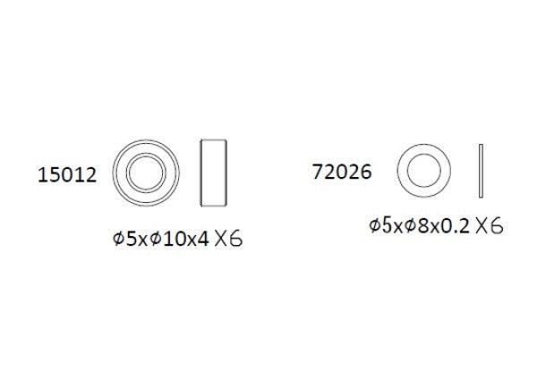 AT4 Transfer case bearing accessories