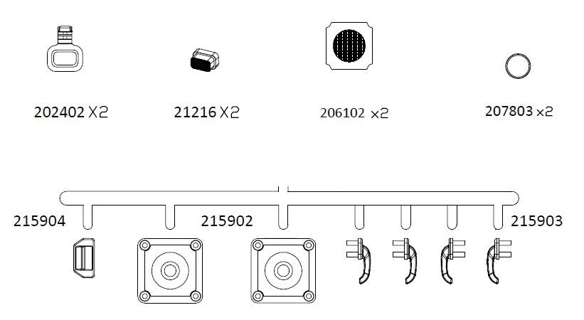 JT4 lamp cup accessories