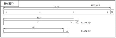JT4 wooden frame decoration components
