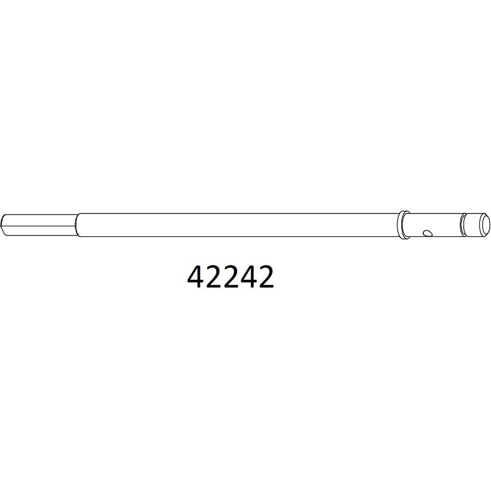 EMOX - rear axle half axle (LONG)