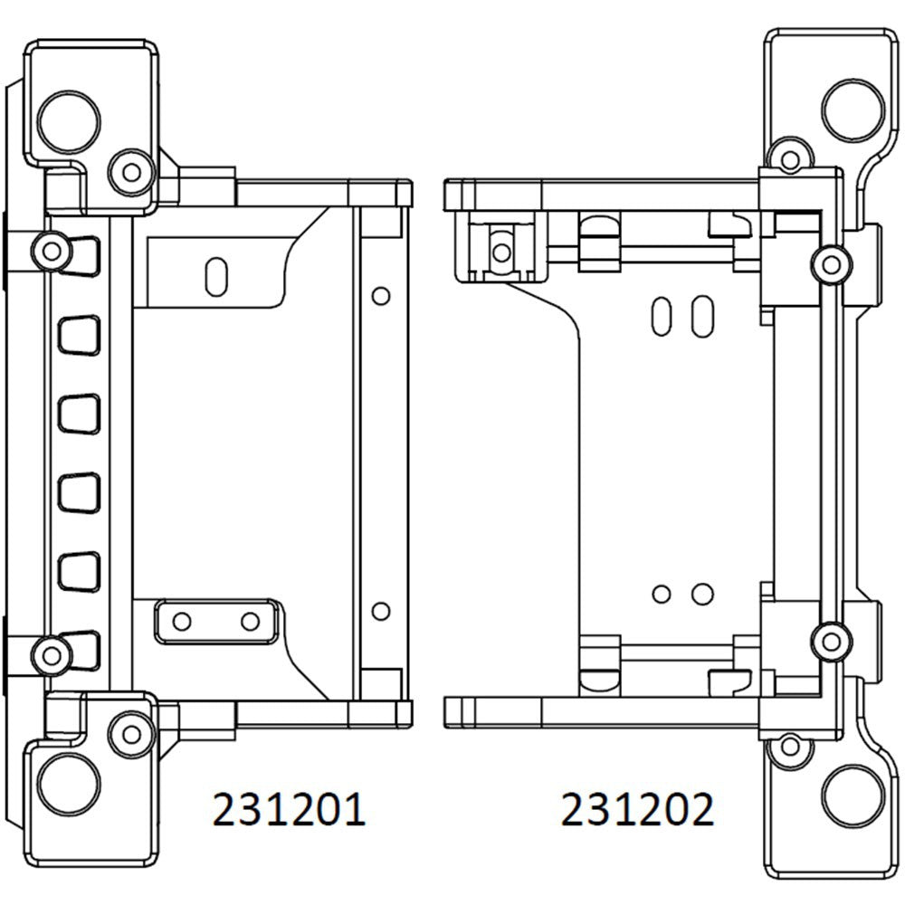 EMOX2 : crossbeam bracket