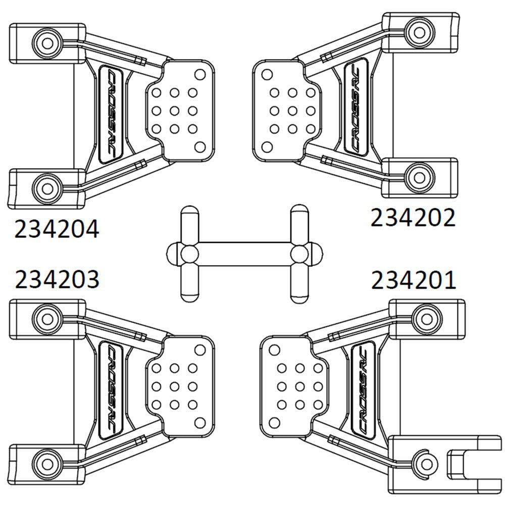 EMOX3 : suspension bracket