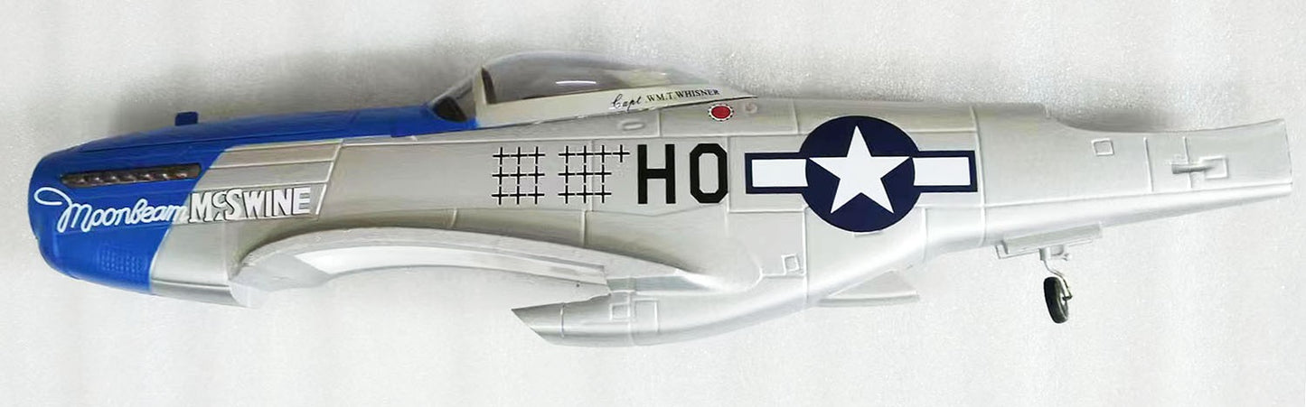750mm P-51D Mustang - fuselage blue