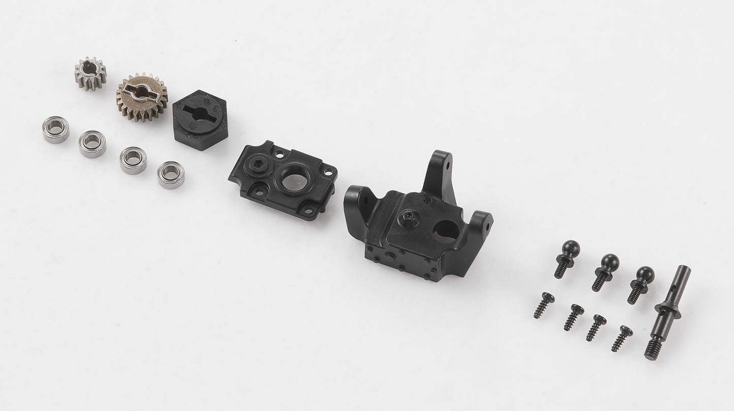 1/12 Hummer H1 - Front left / rear right portal axle