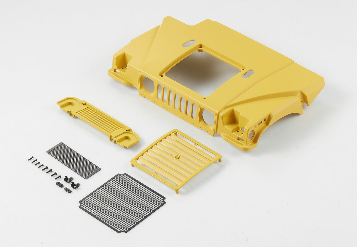 1/12 Hummer H1 - Hood (yellow)