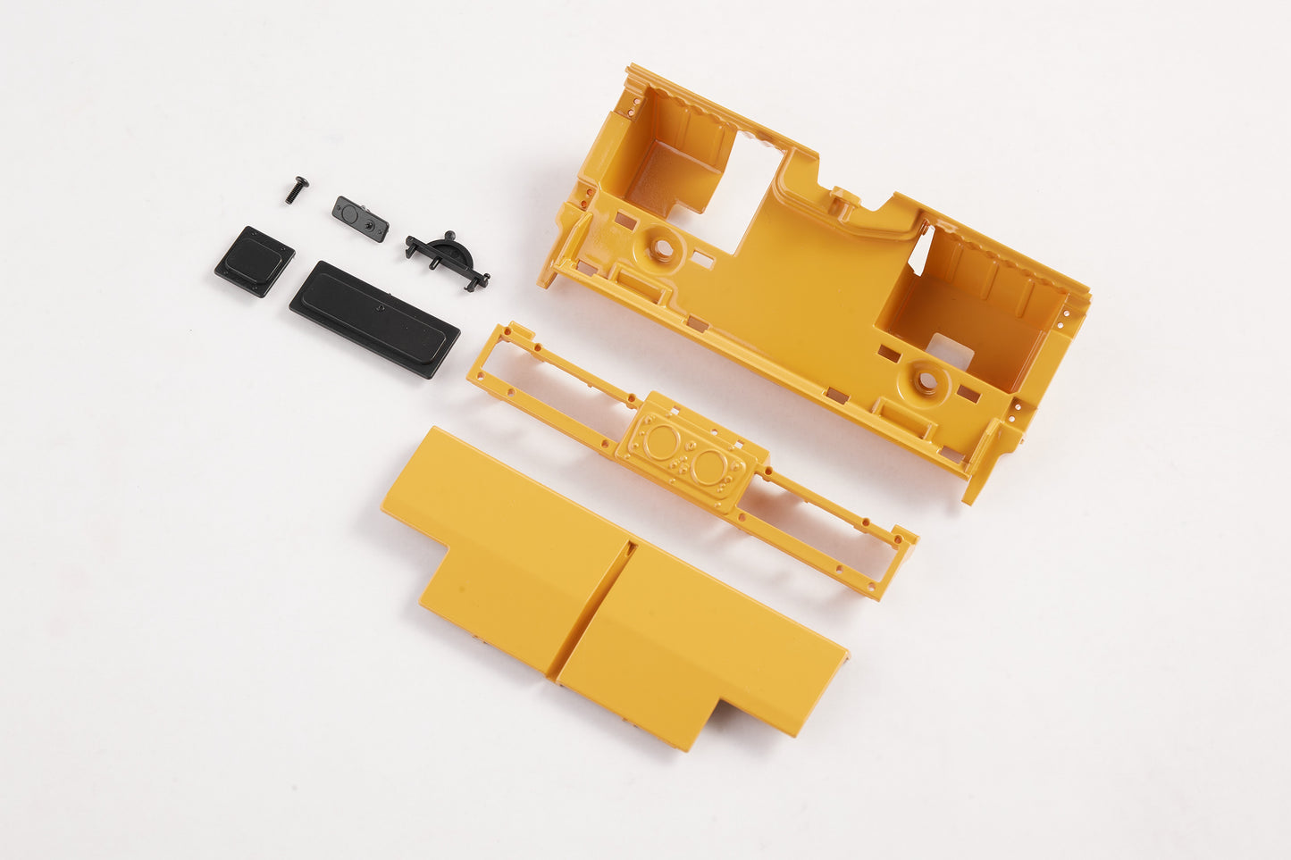 1/12 Land rover - instrument panel yellow painted