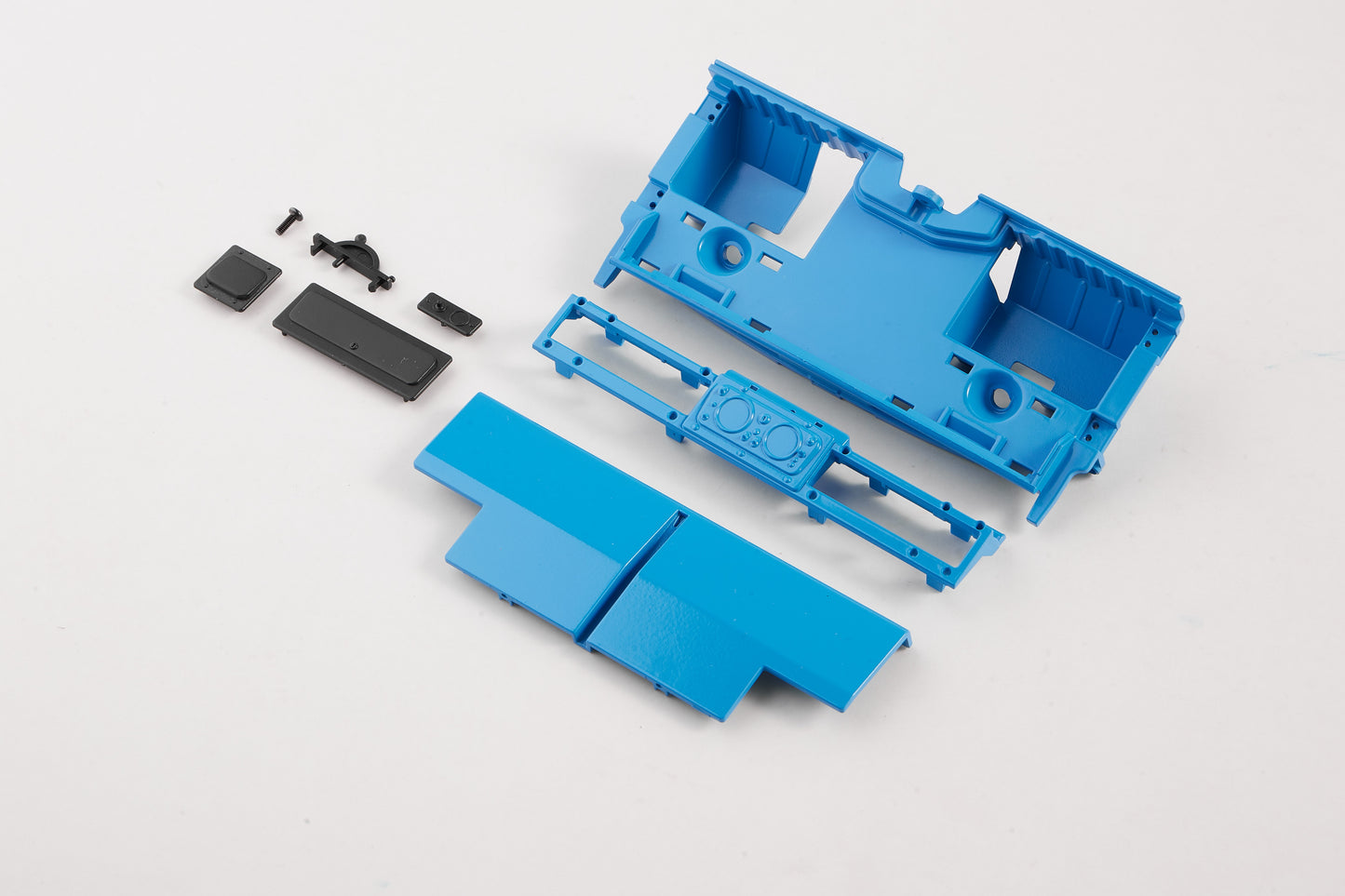 1/12 Land rover - instrument panel blue painted