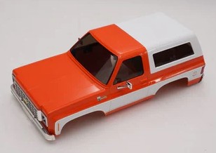 1/24 K5 Blazer FCX24 - car BODY assembly painted (white/orange)