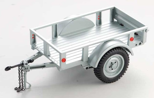 1/18 - 1/12 - Utility trailer C (Silver)