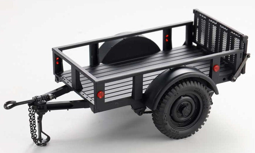 1/18 - 1/12 - Utility trailer B (Black)
