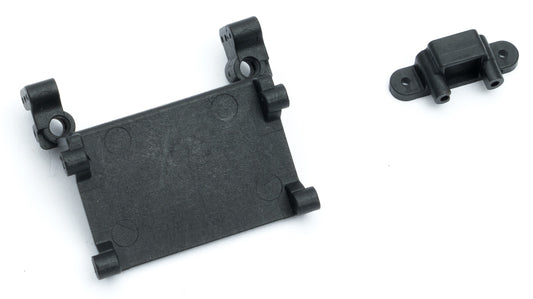 FCX24M - ESC MOUNT & SWITCH MOUNT