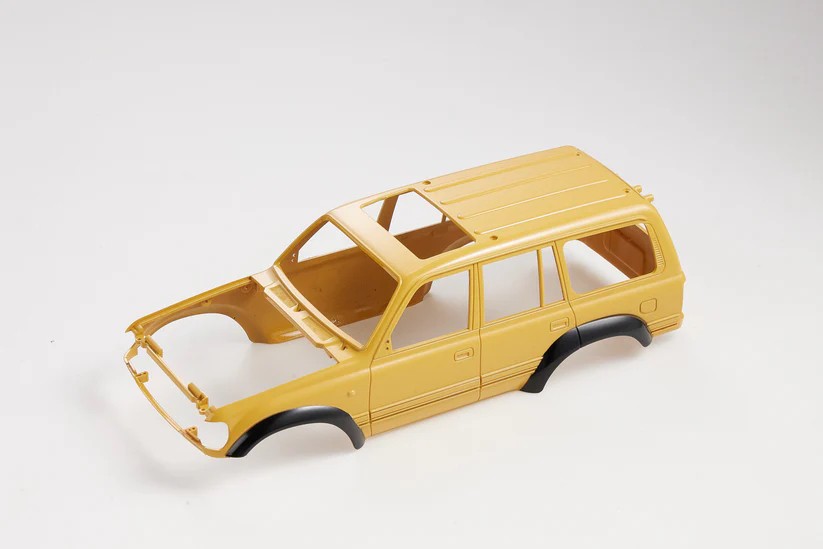 1/18 LC80 land cruiser FCX18 - BODY SHELL V2 (YELLOW)
