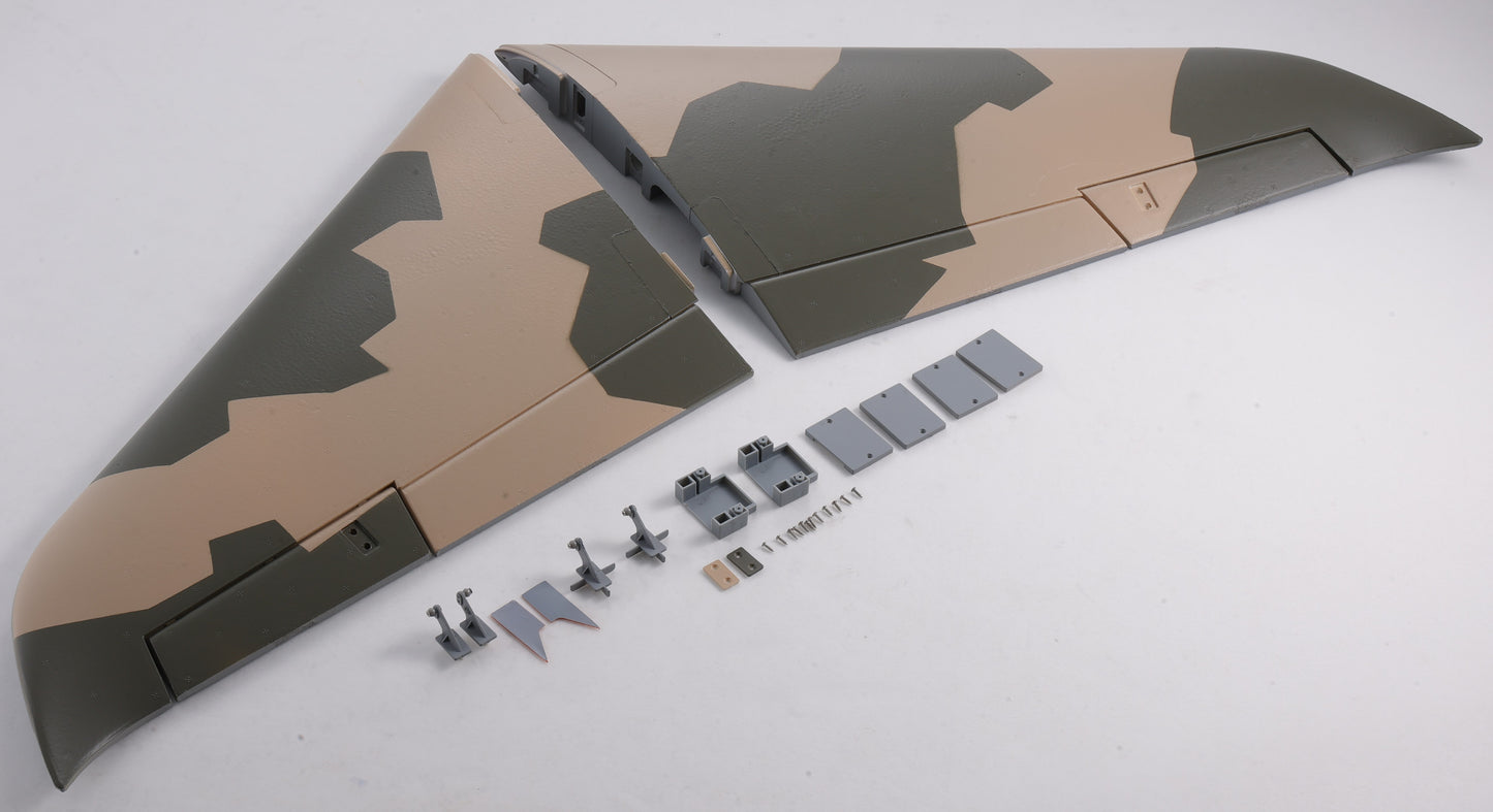 64mm Futura : Main wing set (green)