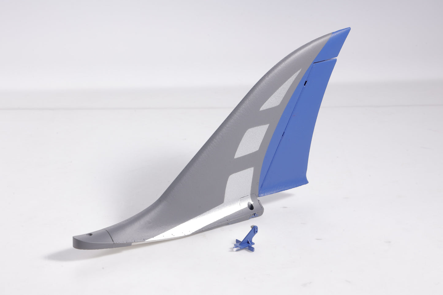 80mm Integral - Vertical Stabilizer (Blue)