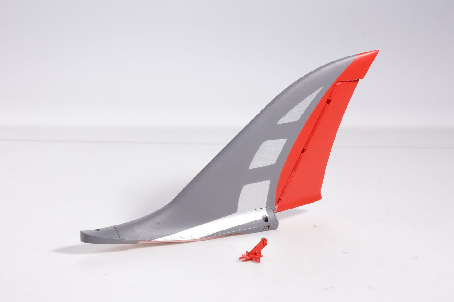 80mm Integral - Vertical Stabilizer (Red)