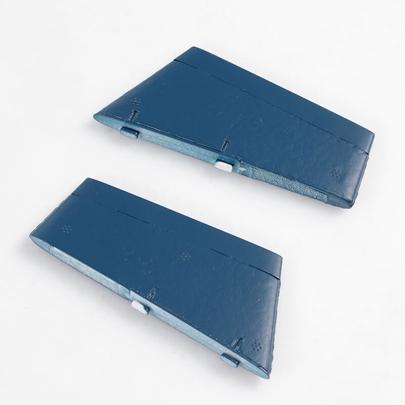 64mm F-16 2024 Version - Ventral Fin w/ decal sheet (Thunderbird)