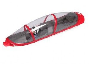 70mm YAK 130 Red - Cockpit