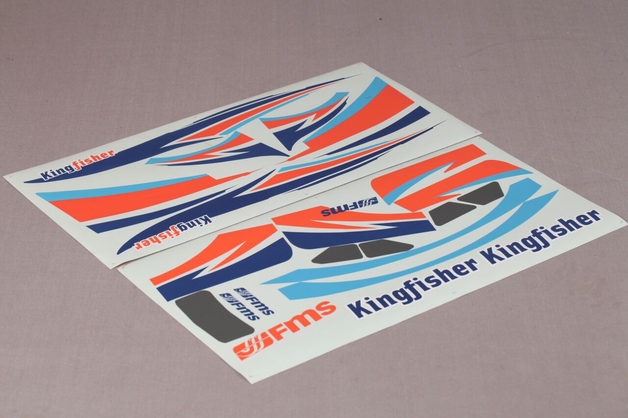 1400mm Kingfisher - Sticker