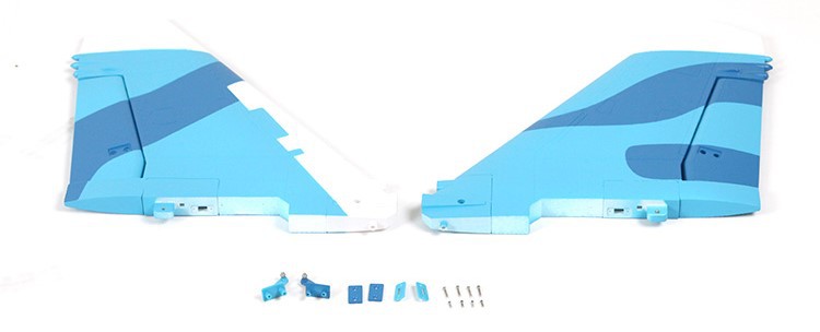 70mm SU-27: vertical stabilizer