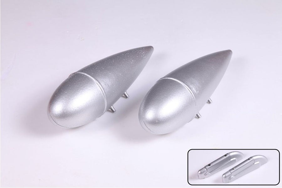 1700mm P51 red Tail - Oil Tank