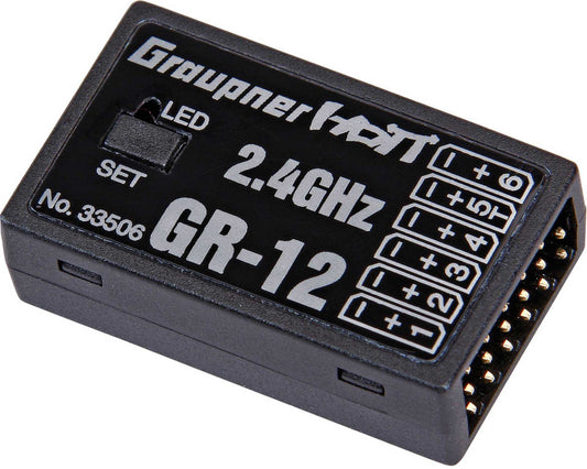 GR-12 HoTT - 2.4 GHz receiver