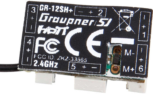 GR-12SH HoTT - 2.4 GHz receiver