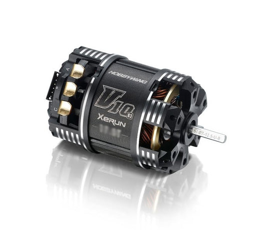 Xerun V10 Brushless Motor G3 5120kV (2s) 6.5T Sensored for 1/10