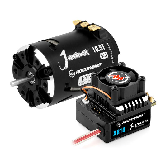 Xerun Justock Combo G3S and 10 Turn 4000kV for 1/10 Stock,Dr