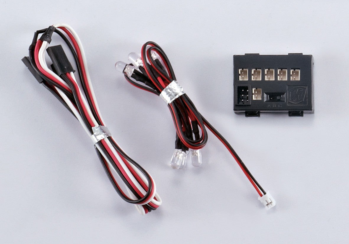 LED Light Set "1/10" w/Controller Box (6 LED's)