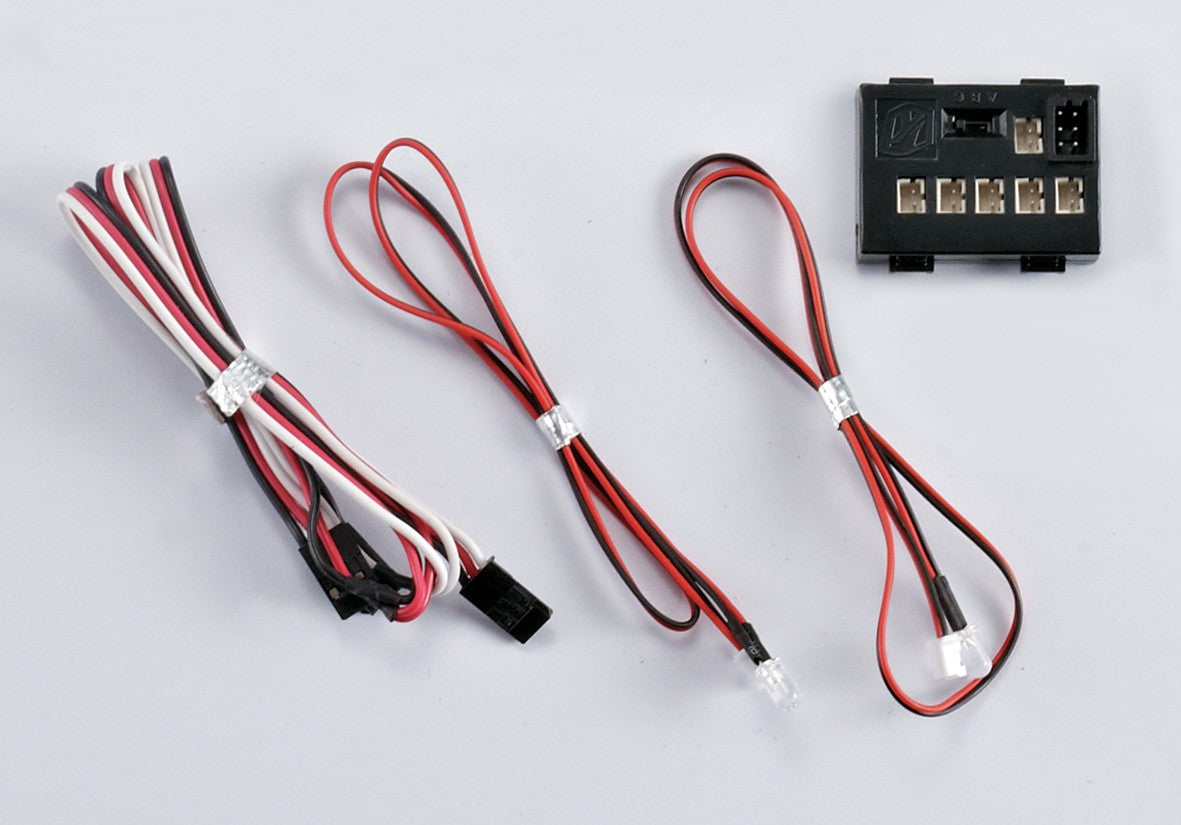 LED Light Set "1/10" w/Controller Box (4 LED's)