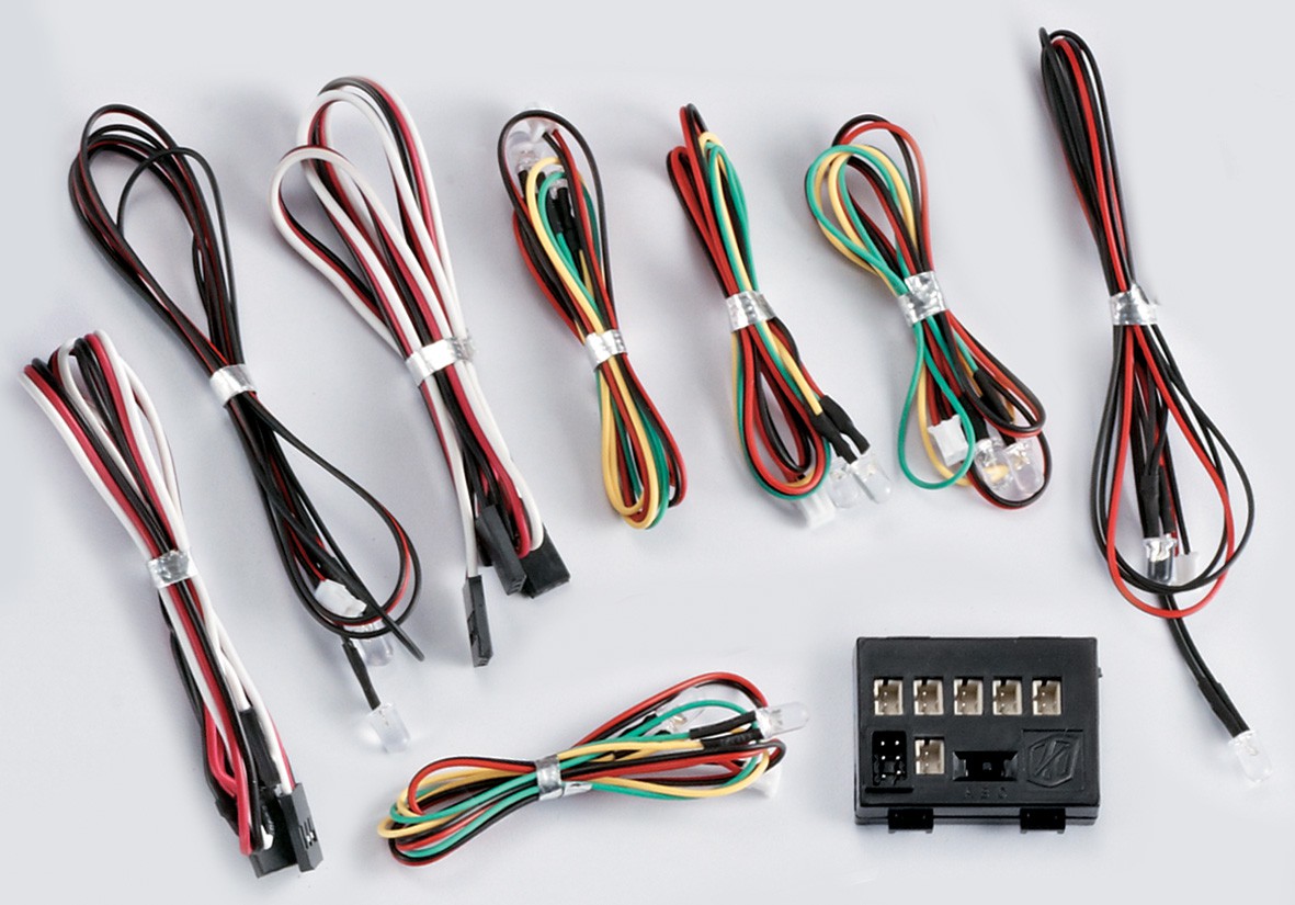 LED Light Set "1/10" w/Controller Box (12 LED's)