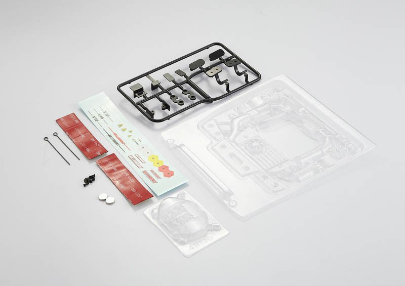 DISC.. Touring Car Motor Type-F, lexan, clear