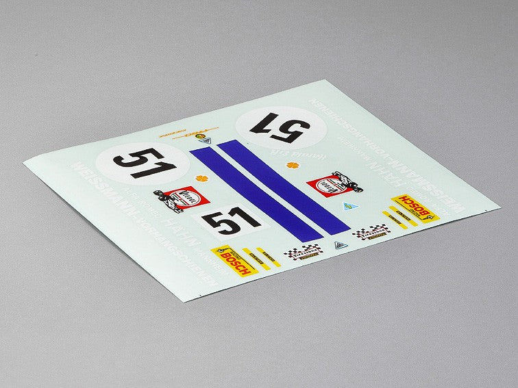 Alfa Romeo 2000 GTAm, Decal Sheet