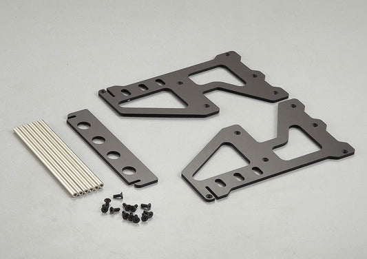 DISC.. Tire Rack (Aluminum alloy & Acrylic)
