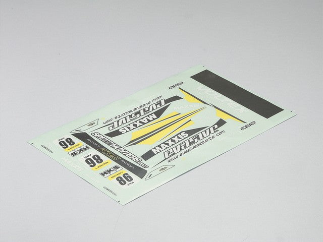 Decal Sheet for Wide Body Full Kit Toyota 86 & Subaru BRZ