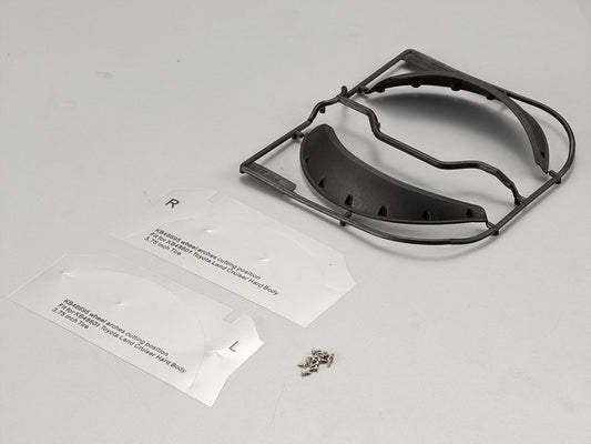 Front Wheel Arches for 3.75" tire LC70