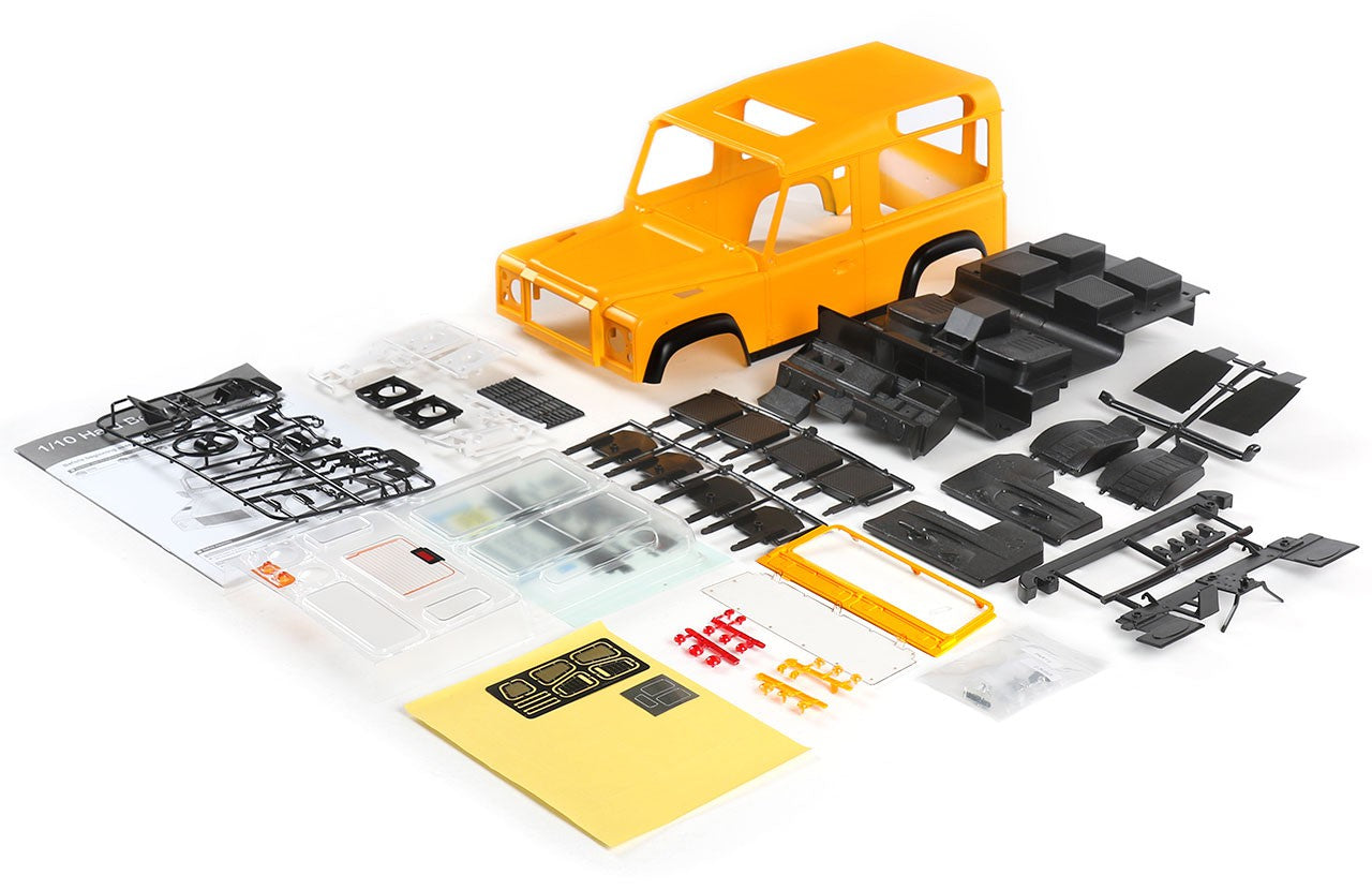 D90 Hard Body yellow painted