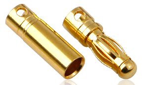 DISC. Euro Connector (Medium) Male 2pcs.