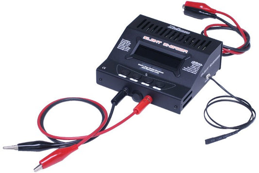 DISC.. ACDC Silent Charger Platinum Black LCD (1-16cell Nicd,Nimh,Lip