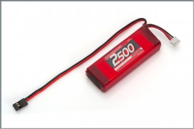 VTEC LiPo 2500 RX-Pack 2/3A Straight - RX-only - 7.4V