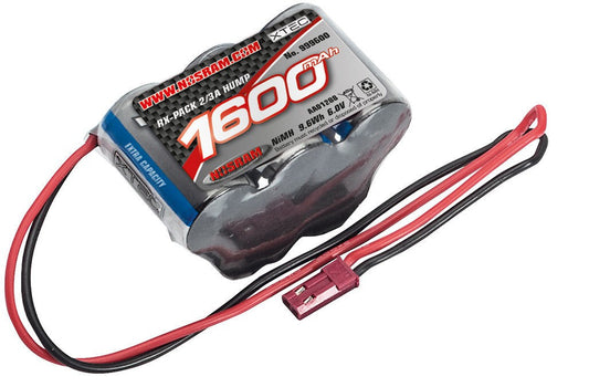 XTEC RX-pack Hump 2/3A NiMH BEC 6.0V 1600mAh