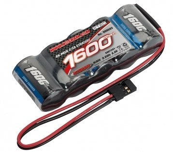 XTEC RX-pack Straight 2/3A NiMH JR 6.0V 1600mAh