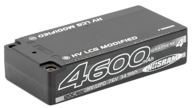 HV LCG Modified Shorty GRAPHENE-4 4600mAh 7.6V LiPo 120C/60C 186g