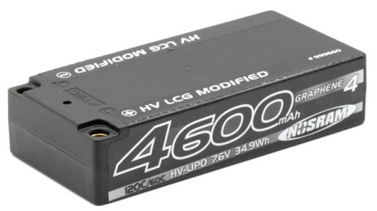 HV LCG Modified Shorty GRAPHENE-4 4600mAh 7.6V LiPo 120C/60C 186g